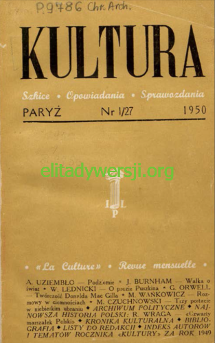 Kultura-1950-1 Publikacje