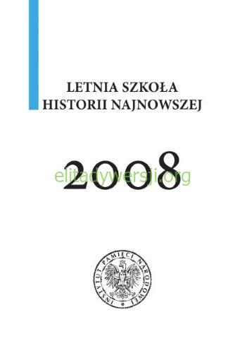 Letnia-szkola-2008 Publikacje